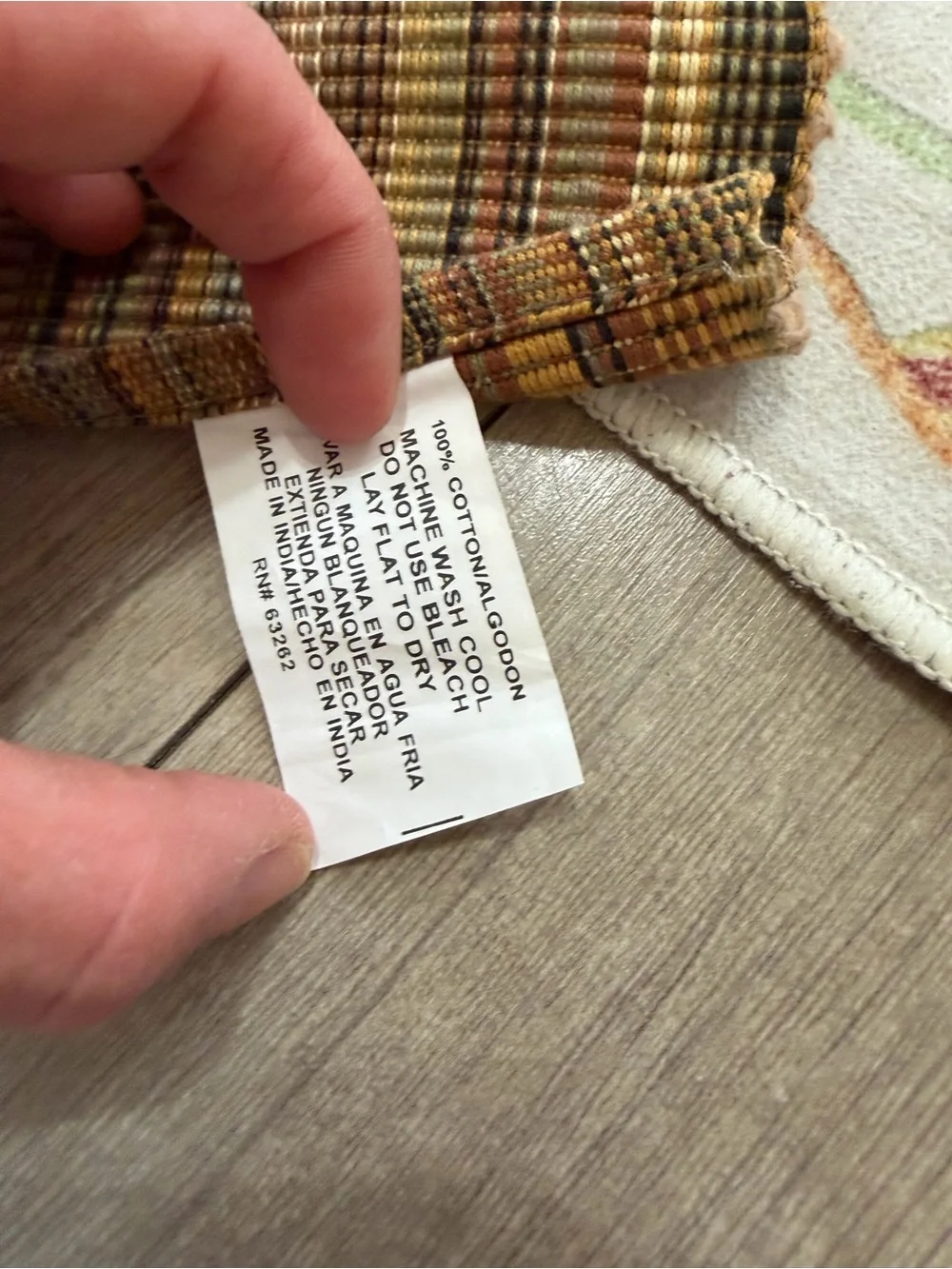 C&F Home Cedar Stripes 100% Cotton Handwoven Set of 6 Placemats 13